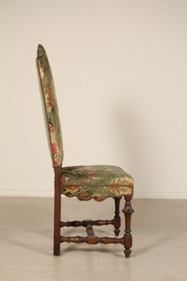 Particolare lato Poltrona a rocchetto