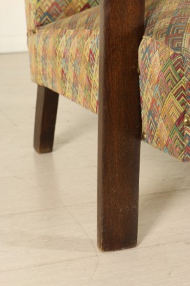 Particolare gamba Poltrone anni 30-40