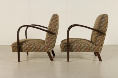 Poltrone anni 30-40 vista laterale