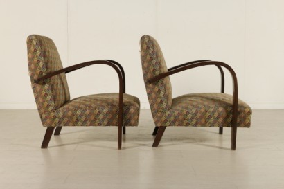 Poltrone anni 30-40 vista laterale