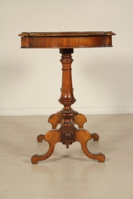 Vista laterale Tavolino a biscotto