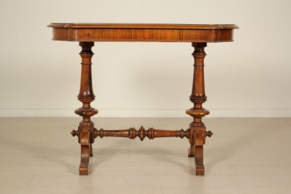 Vista frontale Tavolino a biscotto