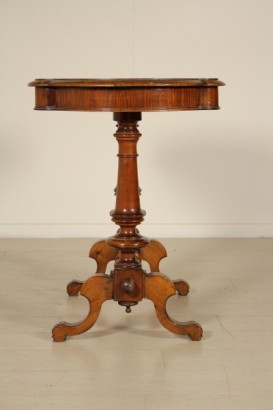 Vista laterale Tavolino a biscotto