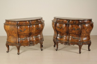 Poitrine de couple de style Baroque