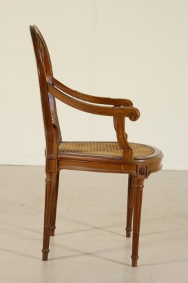 Vista laterale Poltrona Neoclassica