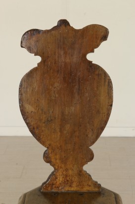 Particular backrest stool