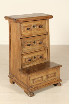 Inginocchiatoio tre cassetti