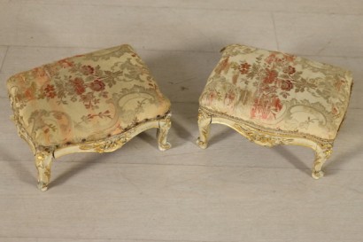 Par de reposapiés particular de sillones, puff y silla