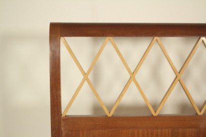 Particolare angolo schienale Letti anni 40