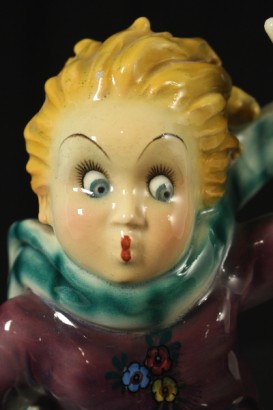 Particulier en céramique traîneau d’enfant