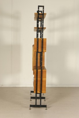 Bibliothèque de côté 50-60 ans