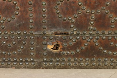 Particulier en cuir couvertes de tronc