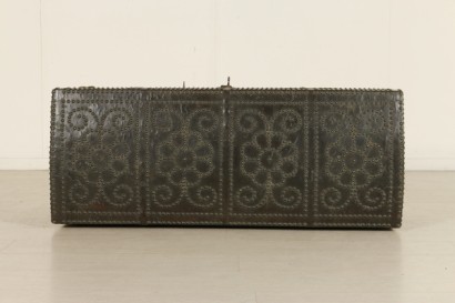 Cuir de tronc couché vue supérieure