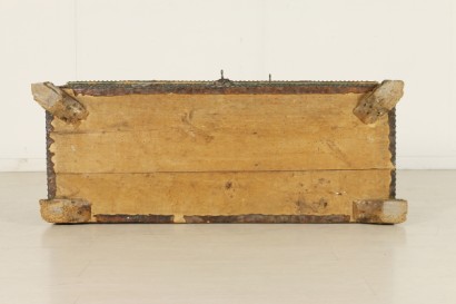 Cuir couvert vue tronc d’en bas