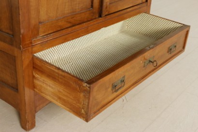 Bibliothèque vitrine-tiroir