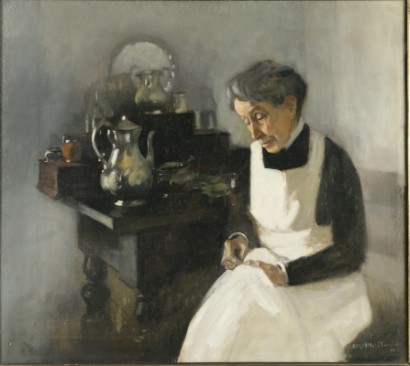 Particulier Beryl Hight Tanha (1890-?), la femme de ménage