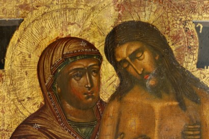 Particolare maddonna con Gesu
