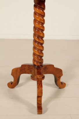 Table basse ronde jambe