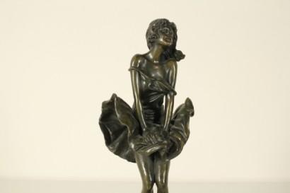 antiquités, antiquité, bronze, jeune fille de bronze, # {* $ 0 $ *}, #antiquités, # antiquité, #bronzo, #bronzofanciulla