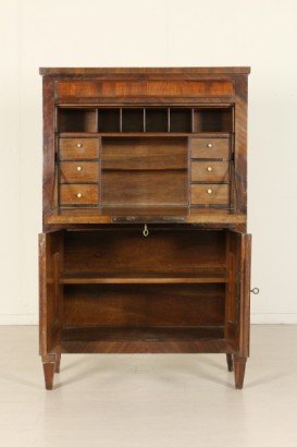 Secretaire Neoclassico con ante aperte