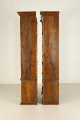 Coppia librerie a giorno fianco