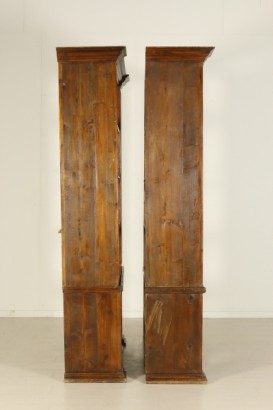 Coppia librerie a giorno fianco