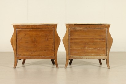 Coppia comodini retro