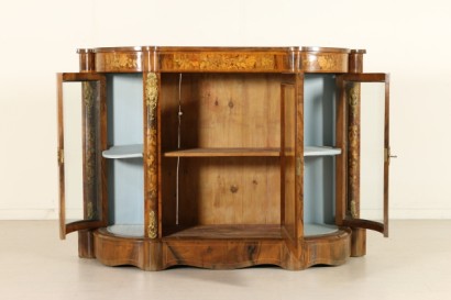 Servante intarsiata aperta