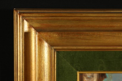 Pieretto Bianco particolare cornice