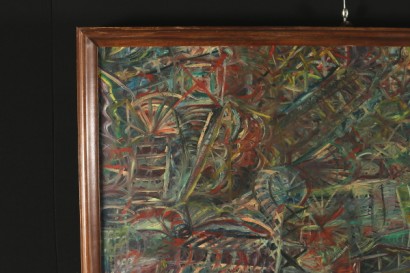 Luciano Lattanzi particolare quadro e cornice