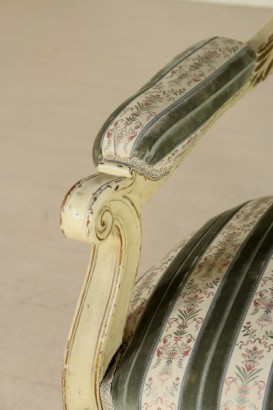 Poltrona in stile particolare bracciolo