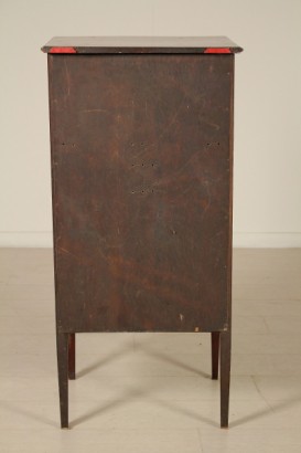 Mostrar la parte posterior del caso libertad