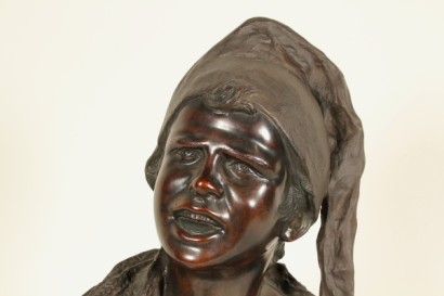 antiquariato, antichità, bronzo, bronzo 900, Vincenzo Cinque (1852-1929), #dimanoinmano, #antiquariato, #antichità, #bronzo, #bronzo900