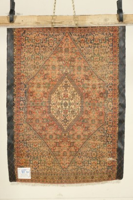 Tappeto Bijar particolare retro