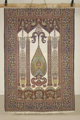 Tappeto Cachemire particolare retro