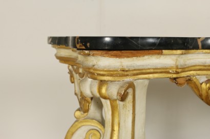 Particular Marche marble console table