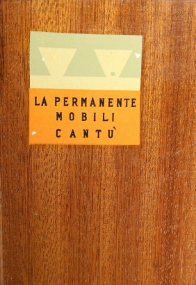 Particolare targa Mobile anni 50-60