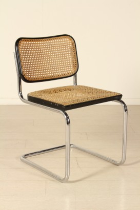 Sedie modello Cesca, sedie cesca, sedie con braccioli, sedie in paglia di vienna, marcel breuer, made in italy, #modernariato, #sedieepoltrone, #dimanoinmano
