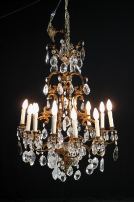 Points de lumière lustre douze