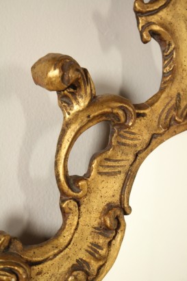 Particolare cornice specchio