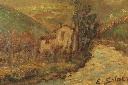 Berglandschaft mit Fluss