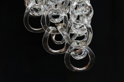 modern antiques, design, vintage, Giogali chandelier, Angelo Mangiarotti, vistosi, design lamp, modern antiques lamp, vintage lamp, ceiling lamp, # {* $ 0 $ *}, #modern, #design, #vintage, #lamp, # 70s chandeliergiogalli, #lampadavintage, #angelomangiarotti, #madeinitaly