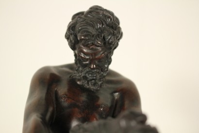 antiquités, antiquité, bronze, bronze antique, sculpture en bronze, la lutte entre centaure et le cerf de bronze, le bronze par F. Avolio, {# * $ 0 $ *}, #antiques, # antiquité, #bronzi, #bronzoantico, #sculturainbronzo, #fabriqué en Italie