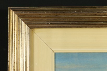 Giacinto Trussardi (1881-1947), Paesaggio, cornice