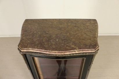 Plan gabinete de exhibición de estilo Boulle