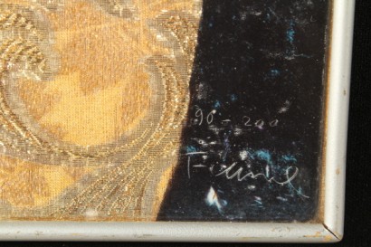 arte, contemporanea, salvatore fiume, donna allo specchio, serigrafia, firmata