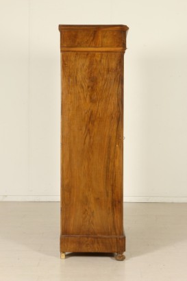 Seite Schrank Nussbaum Schritt 800