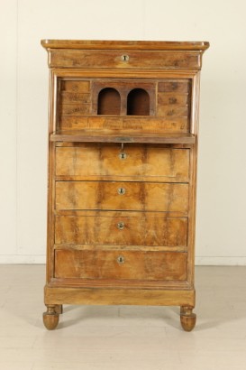 Particular de Secretaire de capuchino