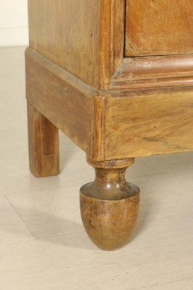 Particular de Secretaire de capuchino