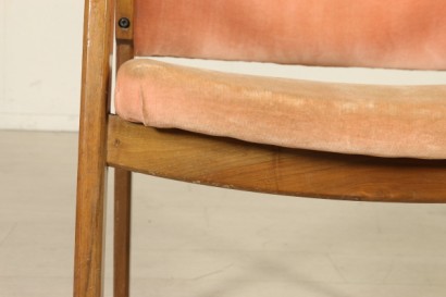 antiquités modernes, design, vintage, fauteuil, fauteuil design, fauteuil d'antiquités modernes, fauteuil vintage, fauteuil bergère des années 1960, # {* $ 0 $ *}, #modernariat, #design, #vintage, #madeinitaly